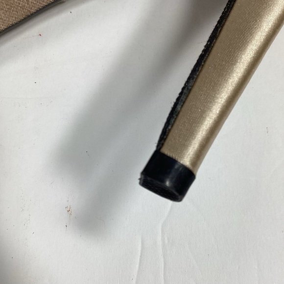 Johnathan Kayne satin pageant prom stoned heels. 4 “ heel sz 9M - Picture 9 of 11